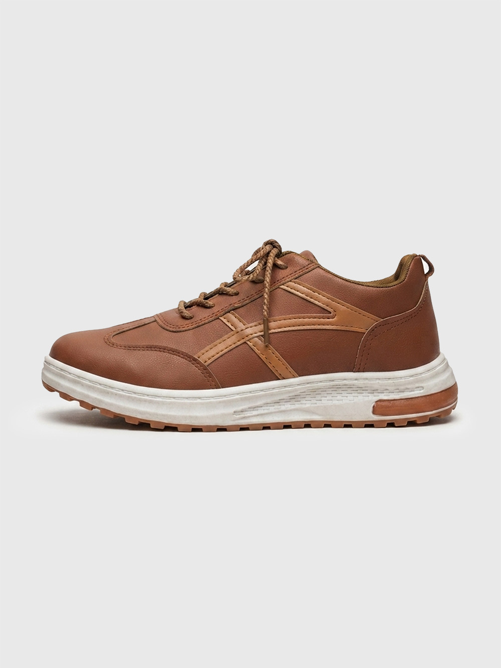 UrbanCraft Classic Casual Sneakers Brown - WJ-01